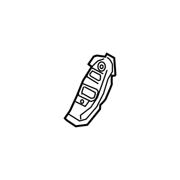 Toyota 61655-WB001 Upper Reinforcement
