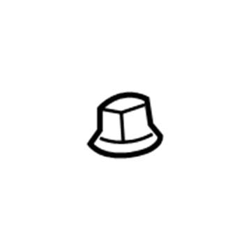 Toyota 90080-17215 Support Nut