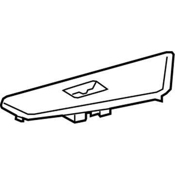 Toyota 74272-06480 Switch Bezel