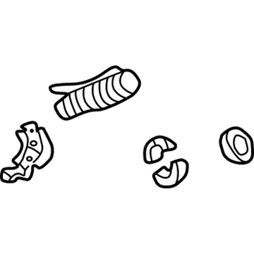 Toyota Tundra Fuel Filler Hose - 77201-0C010