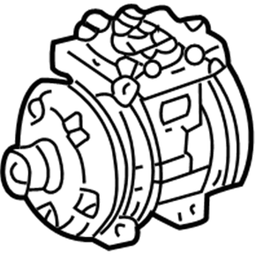 Toyota 4Runner A/C Compressor - 88320-60580-84