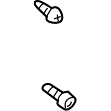 Toyota 90154-50005 Handle Bezel Screw