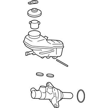 Toyota Matrix Brake Master Cylinder - 47201-02593