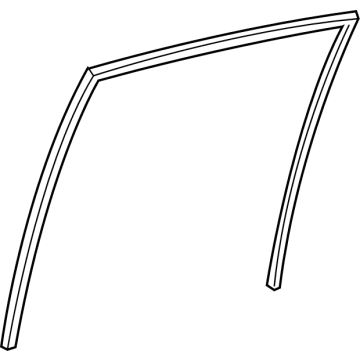 Toyota Venza Window Run - 68152-48080