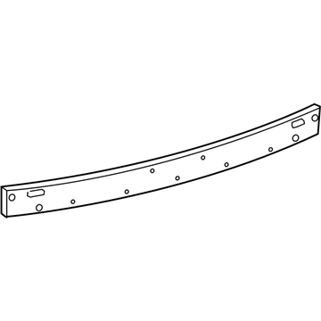 Toyota 52023-0R020 Impact Bar, Rear