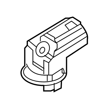 Toyota 81275-WB001 License Lamp Bulb Socket, Rear