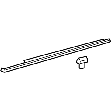 Toyota 75710-AC020 Belt Molding, Passenger Side