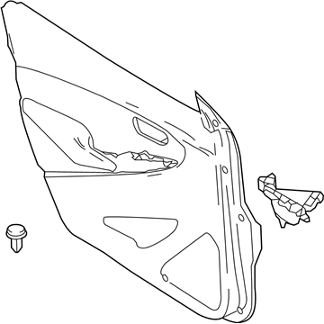 Scion 67610-WB008 Door Trim Panel
