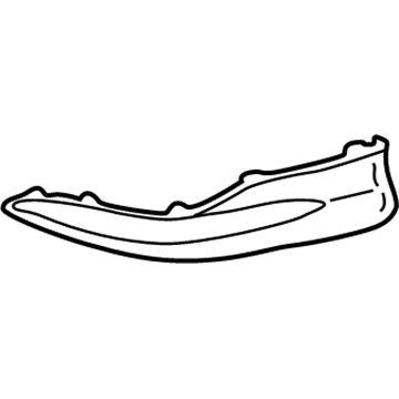 Toyota Corolla Air Deflector - 76081-02010-J1