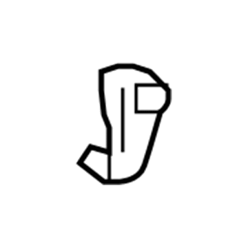 Toyota 64725-0T010-C0 Tie Down Hook