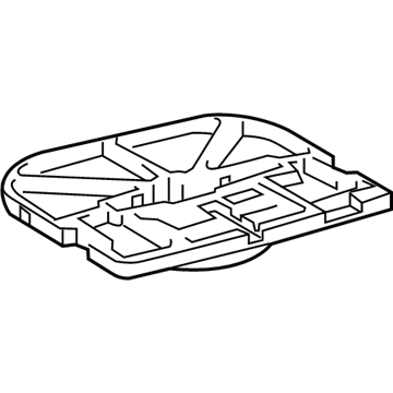 Toyota 64779-06010 Spare Cover