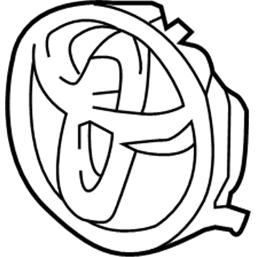 Toyota 75311-12A10 Emblem