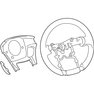 Toyota Prius C Steering Wheel - 45100-47150-C3