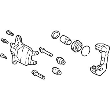 Toyota 47750-52170 Caliper, Driver Side