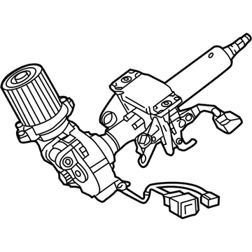 Toyota Venza Steering Column - 45250-0T100