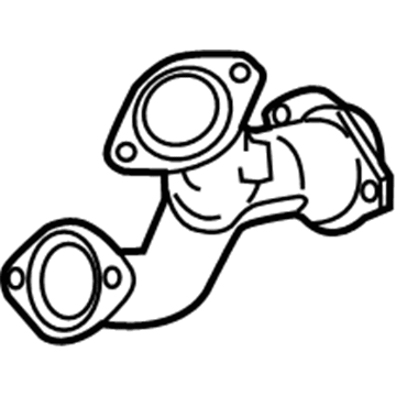 Toyota 17403-0P160 Exhaust Pipe