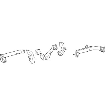 Toyota 55844-0C060 Duct Assembly