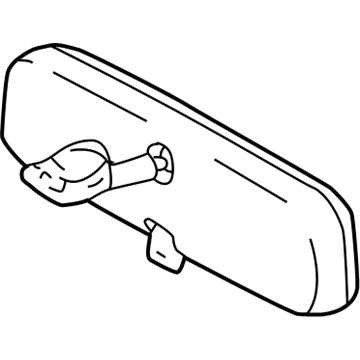 Toyota Matrix Car Mirror - 87810-02021
