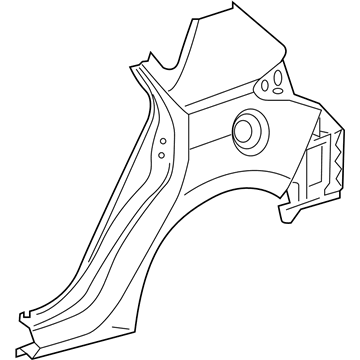 Scion 61601-12B70 Quarter Panel