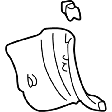 Toyota 62111-52020-B2 Cowl Trim