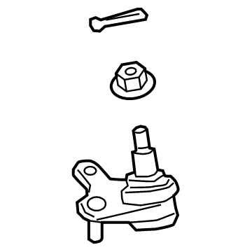 Toyota 43330-09A30 Ball Joints, Lower