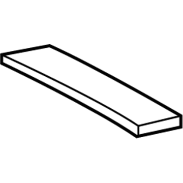 Toyota 63341-52290 Headliner Pad, Rear