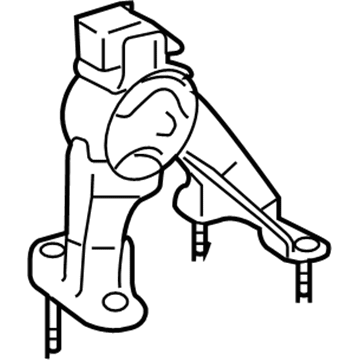 Scion 12371-28111 Rear Mount Bracket