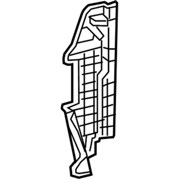 Toyota Camry Air Deflector - 53294-06340