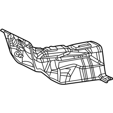 Toyota Corolla Cross Exhaust Heat Shield - 58151-0A100