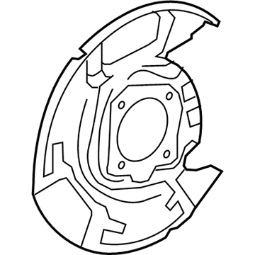 Toyota 47703-0C031 Splash Shield