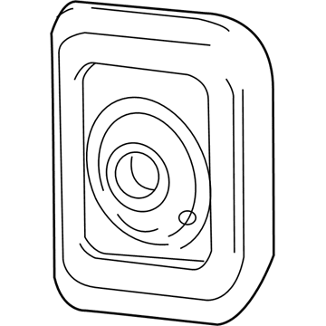 Toyota 87931-35A00 Mirror Glass, Passenger Side