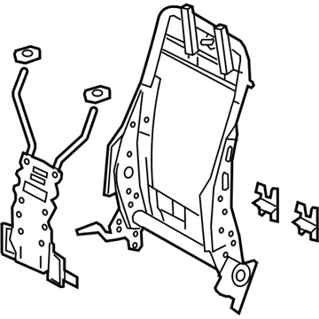 Scion 71640-12670 Seat Back Frame