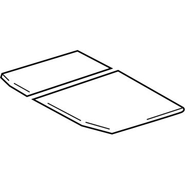 Toyota 63341-35090 Insulator Pad, Front