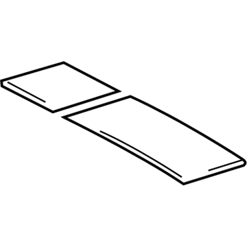 Toyota 63341-35100 Insulator Pad, Center