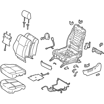 Toyota 71010-3D781-B3 Seat Assembly
