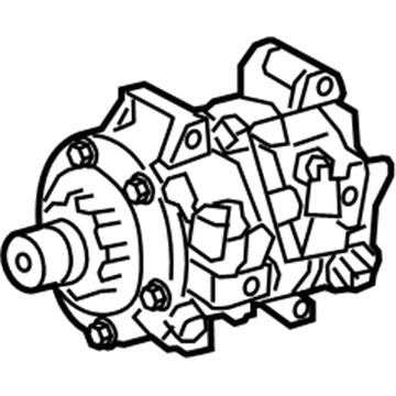 Toyota Sienna A/C Compressor - 88320-58020