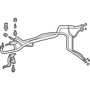 Toyota A/C Hose - 88710-08120