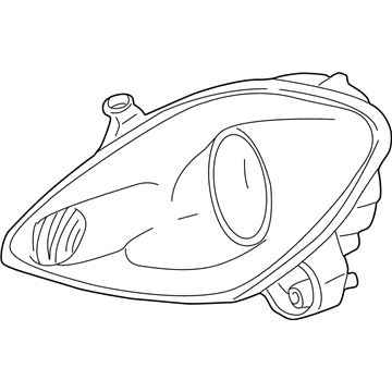 Toyota 81170-17170 Composite Headlamp, Driver Side