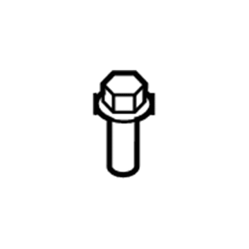 Toyota 90109-06380 Upper Tie Bar Bolt