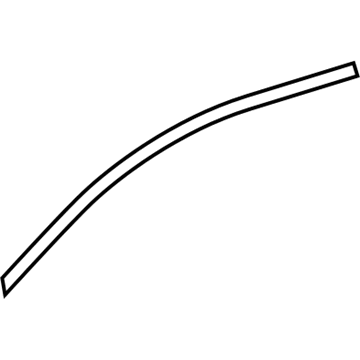 Toyota Venza Door Moldings - 75754-0T010