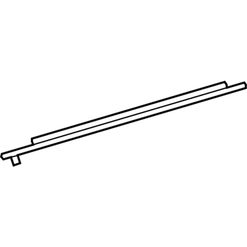 Toyota 75711-0T010 Belt Molding, Passenger Side