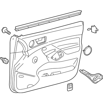 Toyota 67610-04280-B0 Door Trim Panel
