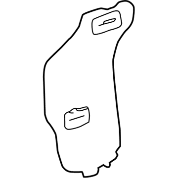 Toyota 67842-0C010 Access Panel, Driver Side