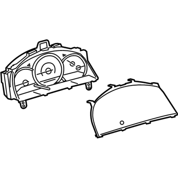 Toyota Solara Instrument Cluster - 83800-06T40