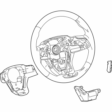 Toyota Steering Wheel - 45100-08280-C7