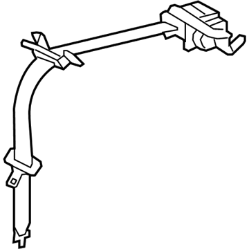Toyota Prius V Seat Belt - 73350-47050-C0