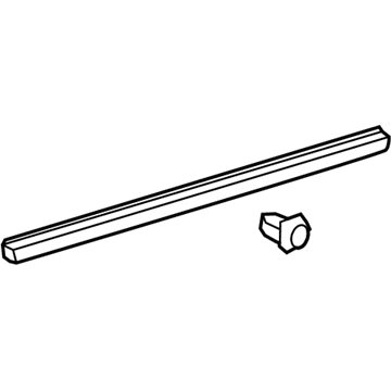 Toyota Avalon Door Moldings - 75072-07020-D0