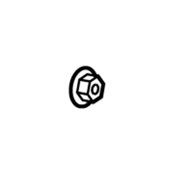 Toyota 90178-A0024 Compressor Nut