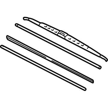 Toyota Camry Wiper Blade - 85212-AA010