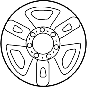 1997 Toyota 4Runner Spare Wheel - 42611-04040